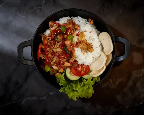 RiceBowl Sambal Cumi